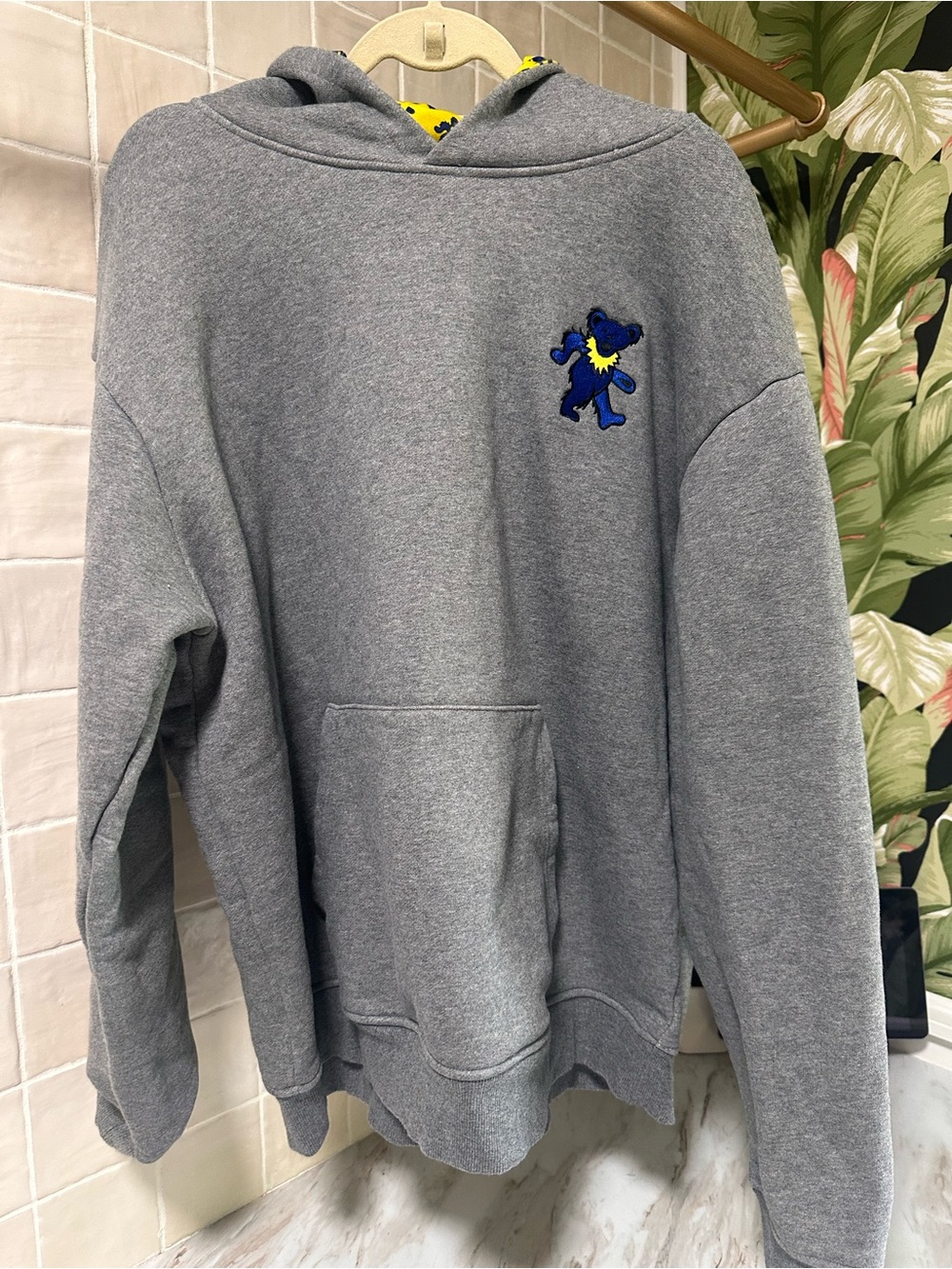 Grateful Dead x Section 119 Gray Pullover Heavyweight Hoodie- XXL